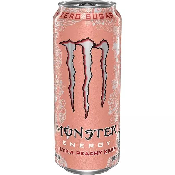 Energinis gėrimas MONSTER ULTRA PEACHY KEEN, su saldikliais, 500 ml