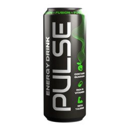 Energinis gėrimas PULSE, FUSION, gaz., skard., 500 ml
