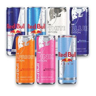 Energinis gėrimas RED BUL (8 rūšių), 0.25 l