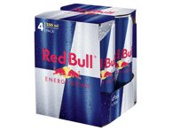 Energinis gėrimas RED BULL ( x 4 skard.), 1 l, 250 ml