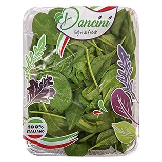 Fasuoti špinatai, /pak., 125 g