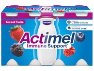 Ferm. jogurto gėrimas ACTIMEL, uogų sk., 1,5 % rieb., 800 g, 8 x 100 g