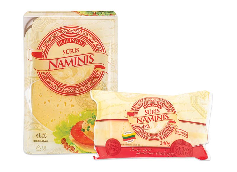 Fermentiniams sūriams ROKIŠKIO NAMINIS, 150 g
