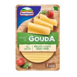 Fermentinis sūris HOCHLAND, GOUDA, riekelėmis, 135 g