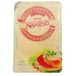 Fermentinis sūris ROKIŠKIO NAMINIS, 45% rieb.,riek., 150 g