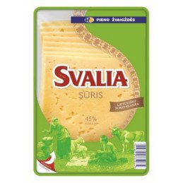 Fermentinis sūris SVALIA, raikytas, 45% r.s.m., 150 g