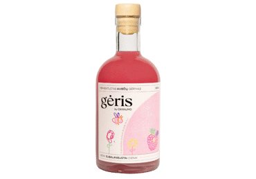 Fermentuotas aviečių gėrimas GĖRIS, 500 ml