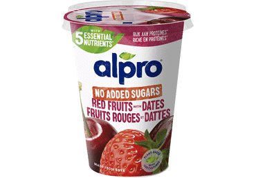 Fermentuotas sojų produktas ALPRO, uogų ir datulių skonio, 400 g