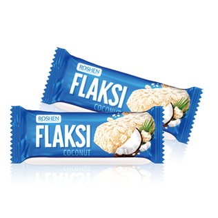 Sveriami saldainiai FLAKSI COCONUT su vaflių dribsniais, 1 kg