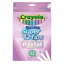 Flomast. CRAYOLA, nupl., pastel., 12 vnt