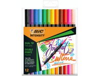 Flomasteriai BIC INTENSITY DUAL TIP su dvigubu antgaliu, 1 vnt
