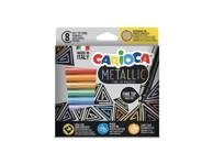 Flomasteriai CARIOCA Metallic FineMarkers, 8 vnt