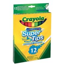 Flomasteriai CRAYOLA, nuplaunami, 12 vnt