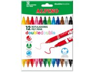 Flomasteriai DOUBLE ALPINO, 10+2 sp (b), 1 vnt