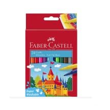 Flomasteriai FABER-CASTELL, 24 spalvos