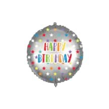 Folinis balionas „H-Bday“, 46 cm