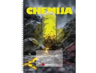 Formulių sąsiuvinis chemijai DISCO, ., langeliais, su spirale, 50 l