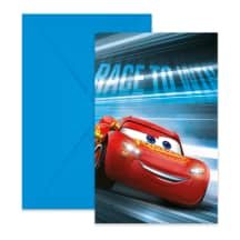 FSC vakarėlių kvietimo rink. CARS, 6 vnt