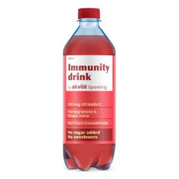 Funk. gaiv. gėrimas IMMUNITY DRINK BY AKVILĖ,gaz.,PET, 600 ml