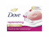 Gabalinis tualetinis muilas DOVE REPLENISHING, 90 g