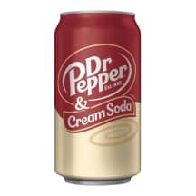 Gaiv. gėrimas DR. PEPPER CREAM SODA, 355 ml