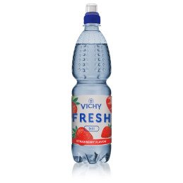 Gaiv. gėrimas VICHY FRESH, STRAWBERRY,negaz., PET, 750 ml