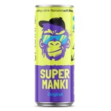 Gaiv.energ.gėr.sk. gėrimas SUPER MANKI, 330 ml
