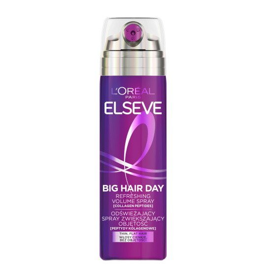 Gaivinamasis apimties suteikiantis plaukų purškiklis L’Oréal Paris Elseve Collagen Lifter, 200 ml