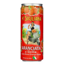 Gaivusis gėrimas A SICILIANA BLOOD ORANGE, 330 ml