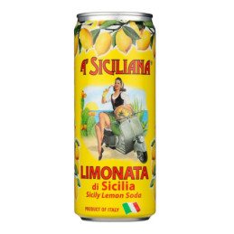 Gaivusis gėrimas A SICILIANA LIMONATA, 330 ml