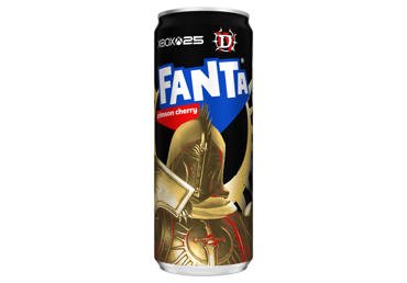 Gaivusis gėrimas FANTA APPLE-CHERRY, 330 ml