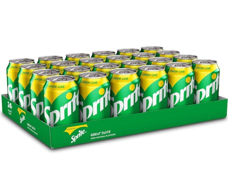 Gaivusis gėrimas SPRITE, skardinėje, 24 vnt, 330 ml