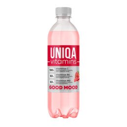 Gaivusis gėrimas UNIQA,VITAMINS GOOD MOOD,negazuotas, 500 ml
