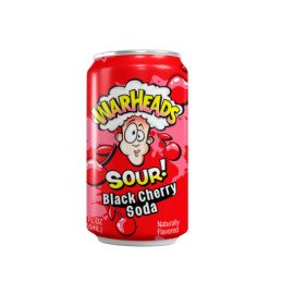 Gaivusis gėrimas WARHEADS, juod vyšnios skonio, gaz., 330 ml