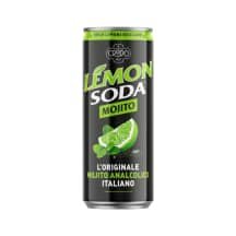 Gaivusis MOJITO skonio gėrimas CRODO, 0.33 l