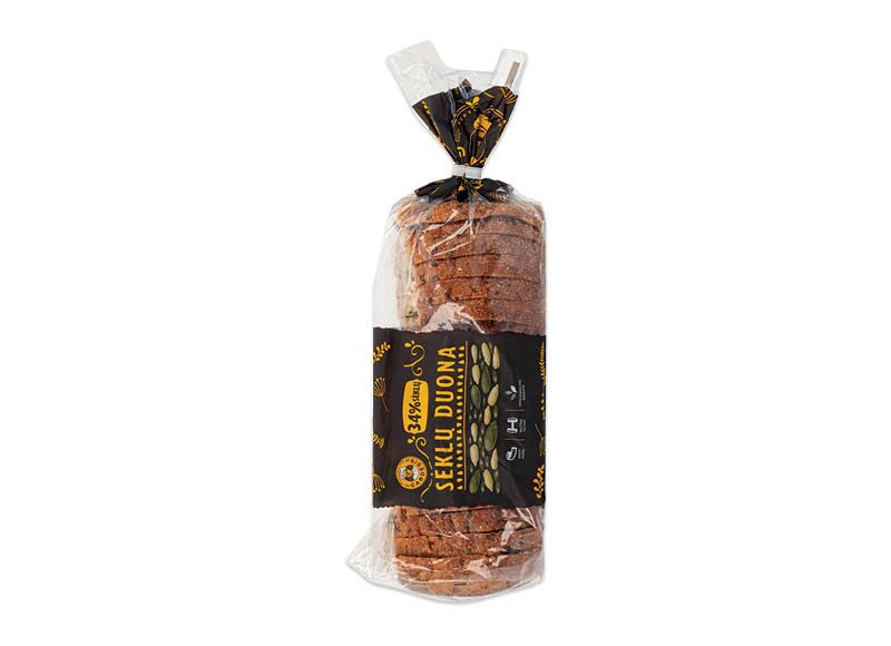 GARDĖSIO SĖKLŲ SUMUŠTINIŲ duona, 450 g