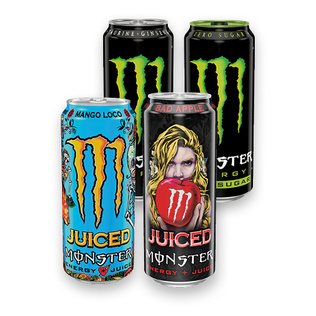 Gaz. energ. gėr. MONSTER (5 rūš.), 500 ml