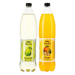 Gaz. gėr. SELITA KLASIKA (6 rūš.), 1.5 l