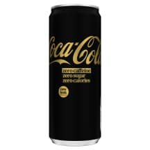 Gaz. gėrimas COCA-COLA ZERO CAFFEINE, 330 ml