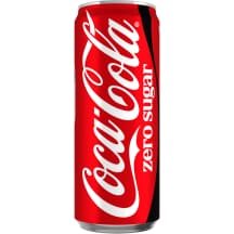 Gaz. gėrimas su sald. COCA-COLA ZERO, 330 ml