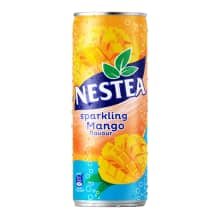 Gaz. juodoji arbata NESTEA, mangų sk., 0.33 l