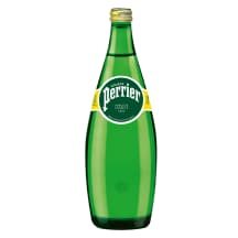 Gazuotas natūralus mineralinis vanduo PERRIER, 750 ml