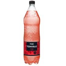 Gazuotas uogų skonio gaivusis gėrimas GAJA Tonic, 1.5 l