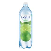 Gaz. vanduo AKVILĖ ŽAL. TAHITI CITRINA, 1.5 l