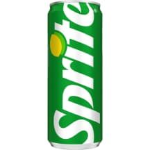 Gaz.citrinų,žal.citr.sk. gėrimas SPRITE, 0.33 l