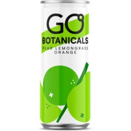 Gaz.gaiv.gėrimas GO Botanicals Kriaušių, apelsinų ir citrinžolių sk., 0.33 l