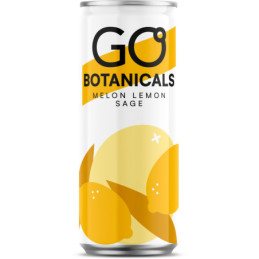 Gaz.gaiv.gėrimas GO Botanicals Melionų, citrinų ir šalavijų sk., 0.33 l