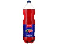 Gazuotas gėrimas RASA, aviečių ir juodųjų serbentų skonio, 2 l
