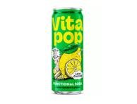 Gazuotas funkcinis gėrimas VITA POP (LEMON GINGER), 330 ml
