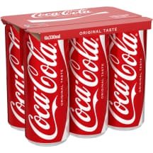 Gazuotas gaivusis gėrimas COCA COLA, 6 x 0.33 l